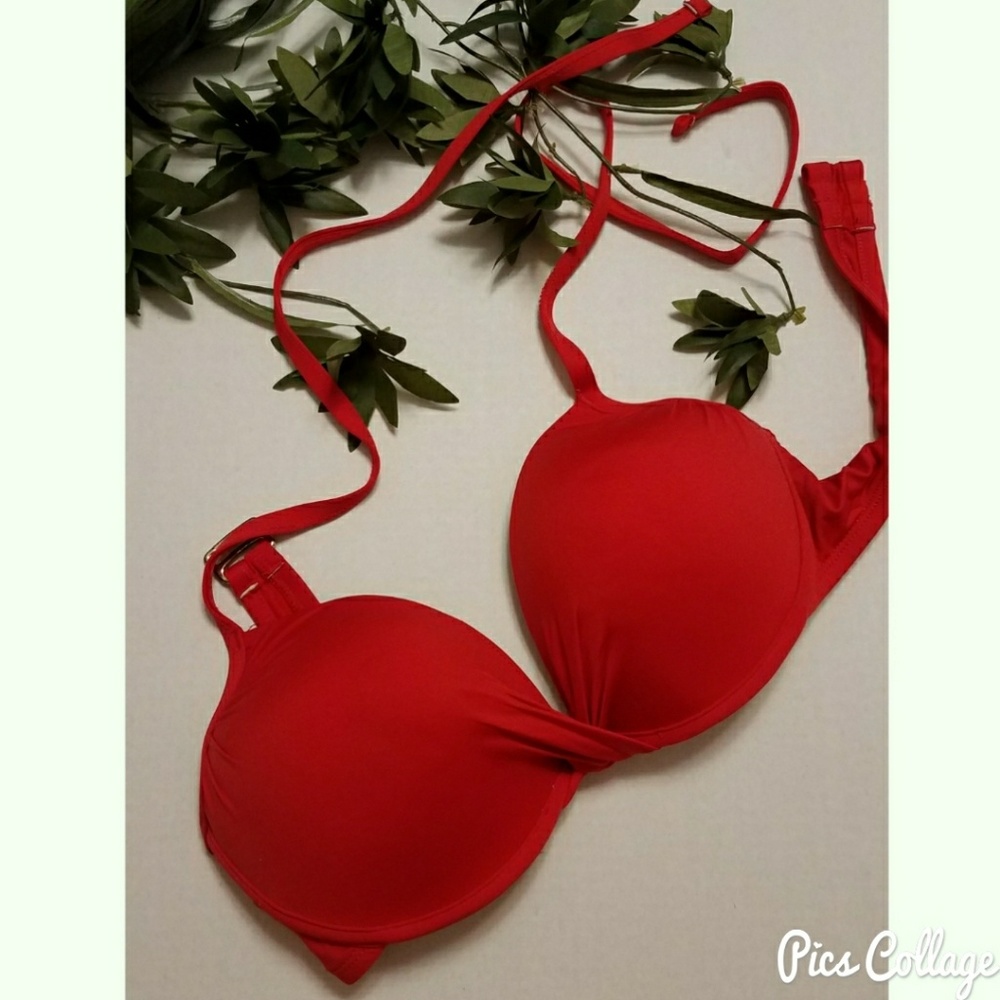 Mossimo Push-Up Underwire Strappy Back Bikini Top
